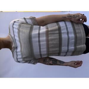 Brunello Cucinelli Virgin Wool Striped Tunic